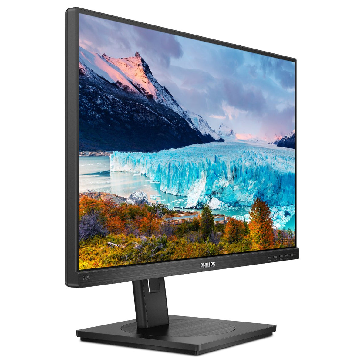 68,6cm/27'' (1920x1080) Philips S-line 272S1AE 16:9 4ms HDMI DVI-D VGA DisplayPort VESA Pivot Speaker Full HD Black