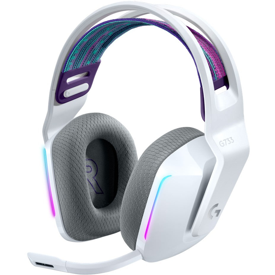 Logitech Headset G G733 LIGHTSPEED Wireless RGB Gaming white