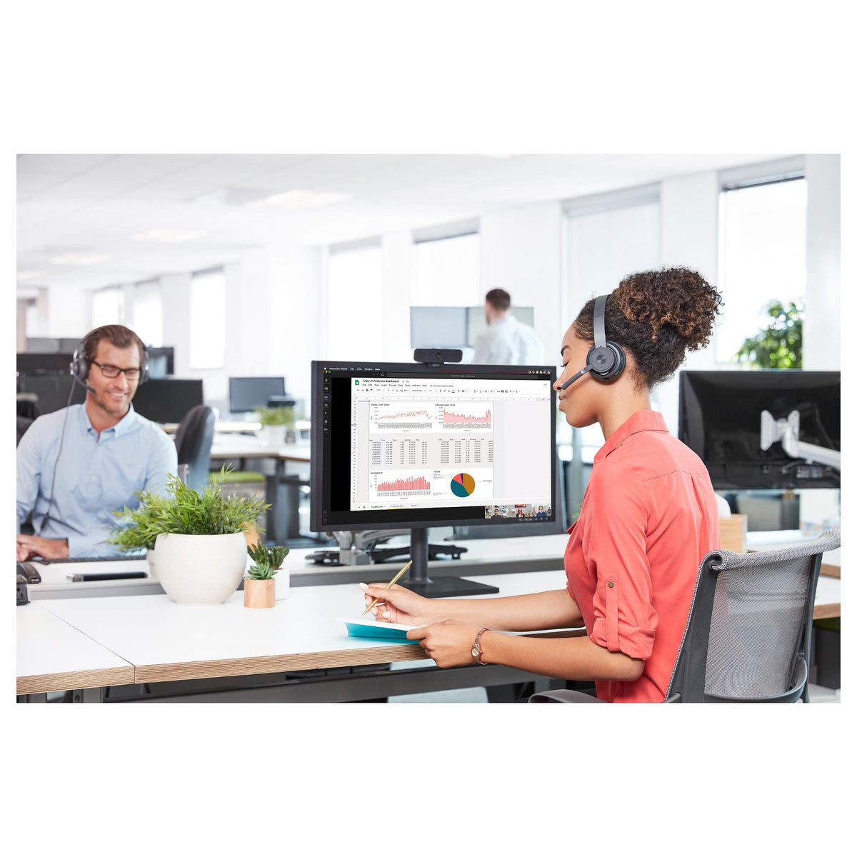 Logitech Headset USB Zone Wireless MS