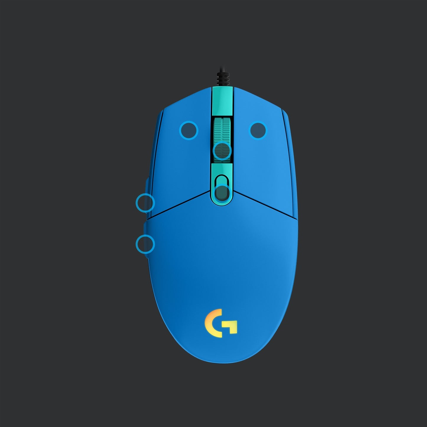 Logitech G203 LIGHTSYNC Gaming Mouse blue