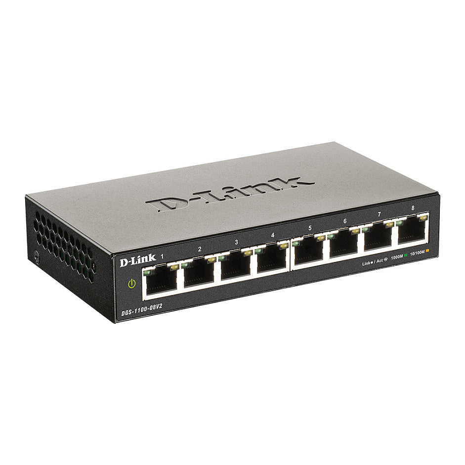 8P D-Link DGS-1100-08V2 M