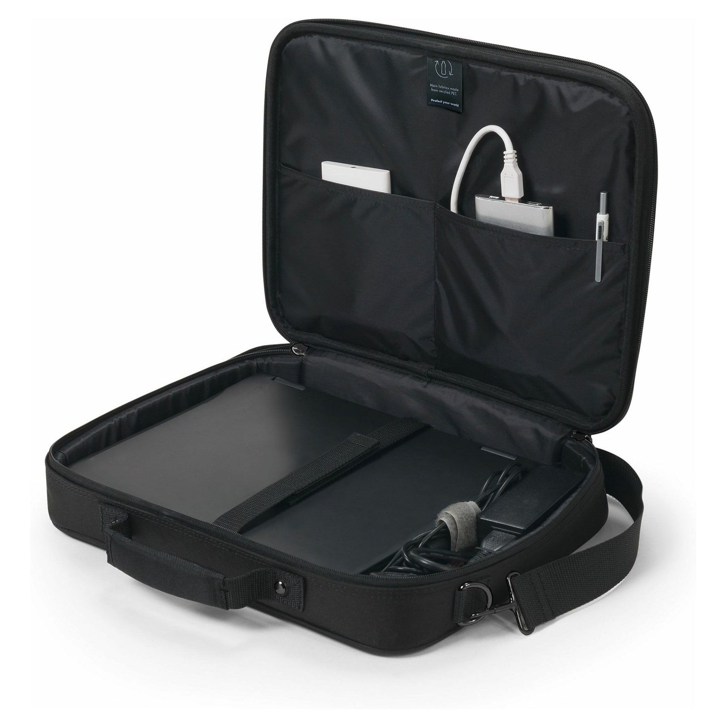 Dicota Laptop Tasche Eco Multi BASE bis 39,6 cm 15.6" Schwarz