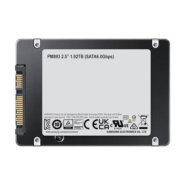 Ent. 2.5" 480GB Samsung PM893 bulk