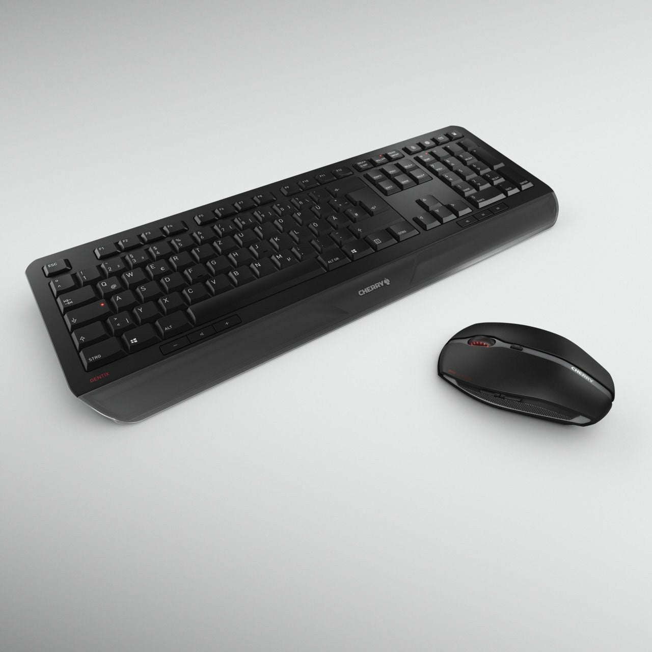 Cherry Tastatur und Maus Set Gentix Desktop JD-7000DE-2 black QWERTZ DE