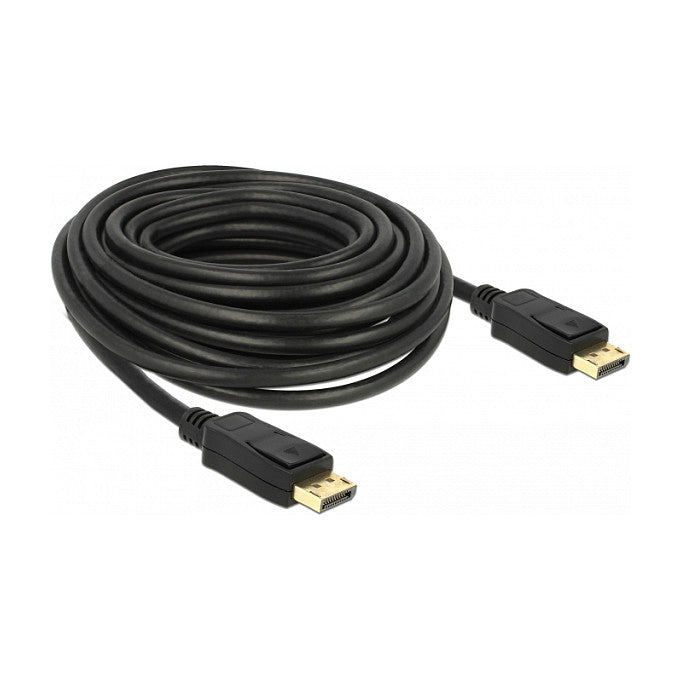 DELOCK Kabel Displayport 1.2 Stecker > Displayport Stecker 4K 60 Hz 10 m