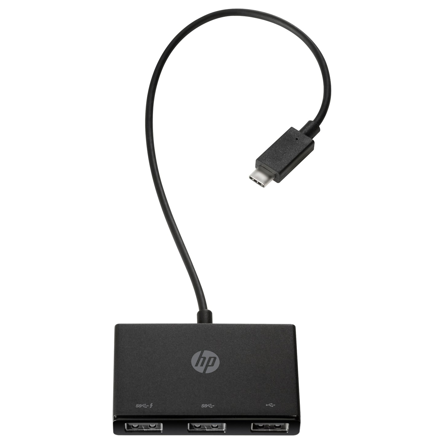 D HP USB-C HUB 3Port HP SuperSpeed USB3.0 passiv Black