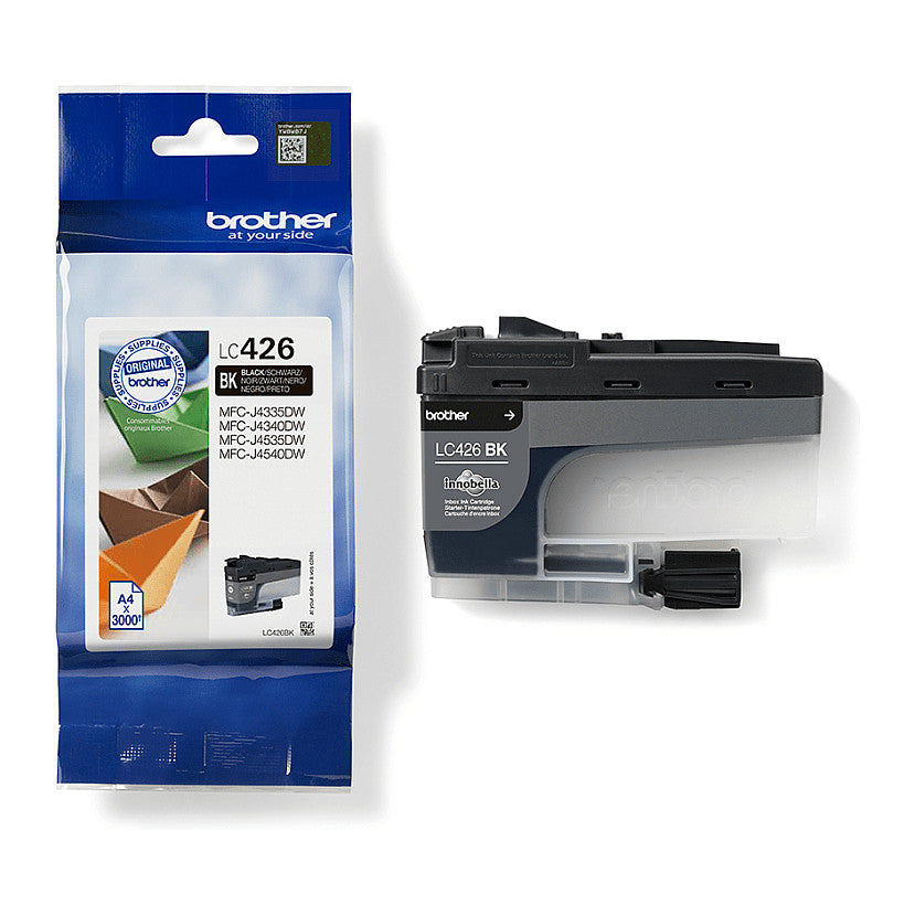 Brother Tinte LC-426BK Schwarz bis zu 3.000 Seiten nach ISO/IEC 24711
