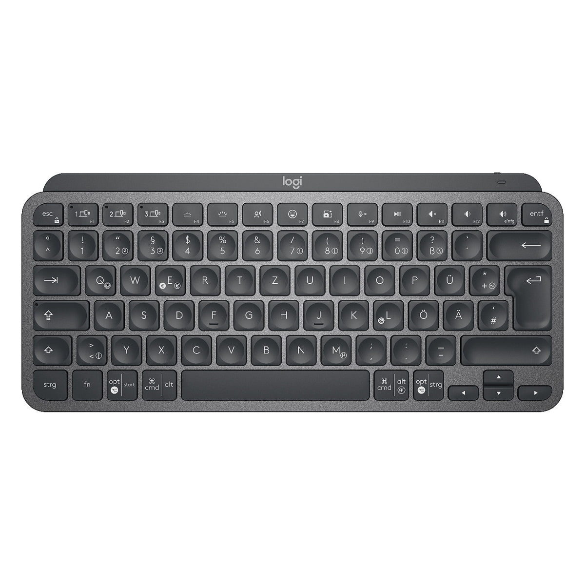 Logitech MX Keys Mini - Tastatur Hintergrundbeleuchtung QWERTZ DE