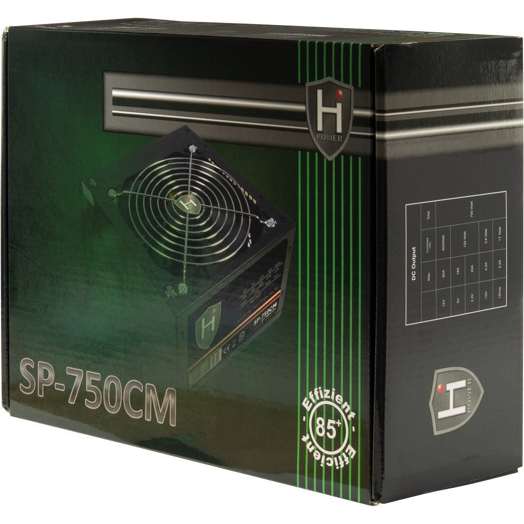750W Inter-Tech Netzteil 750W HIPOWER SP-750CM