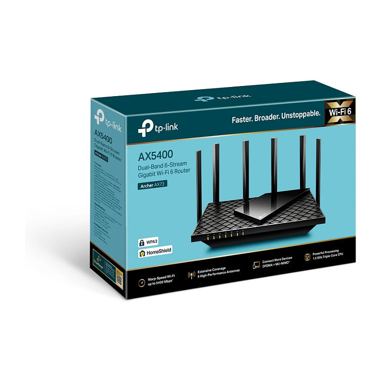 TP-LINK Archer AX73 - AX5400 Dual-Band Wi-Fi 6 Router