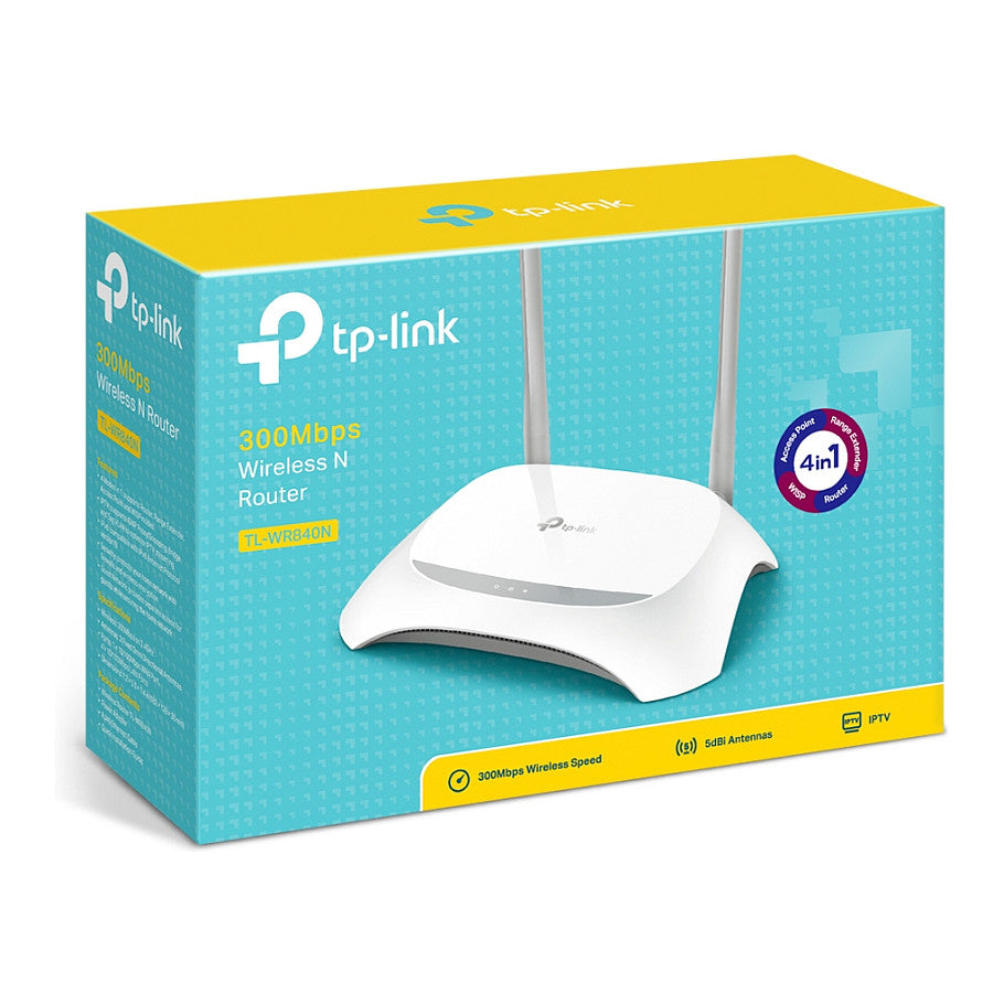TP-LINK TL-WR840N - N300 Wi-Fi Router