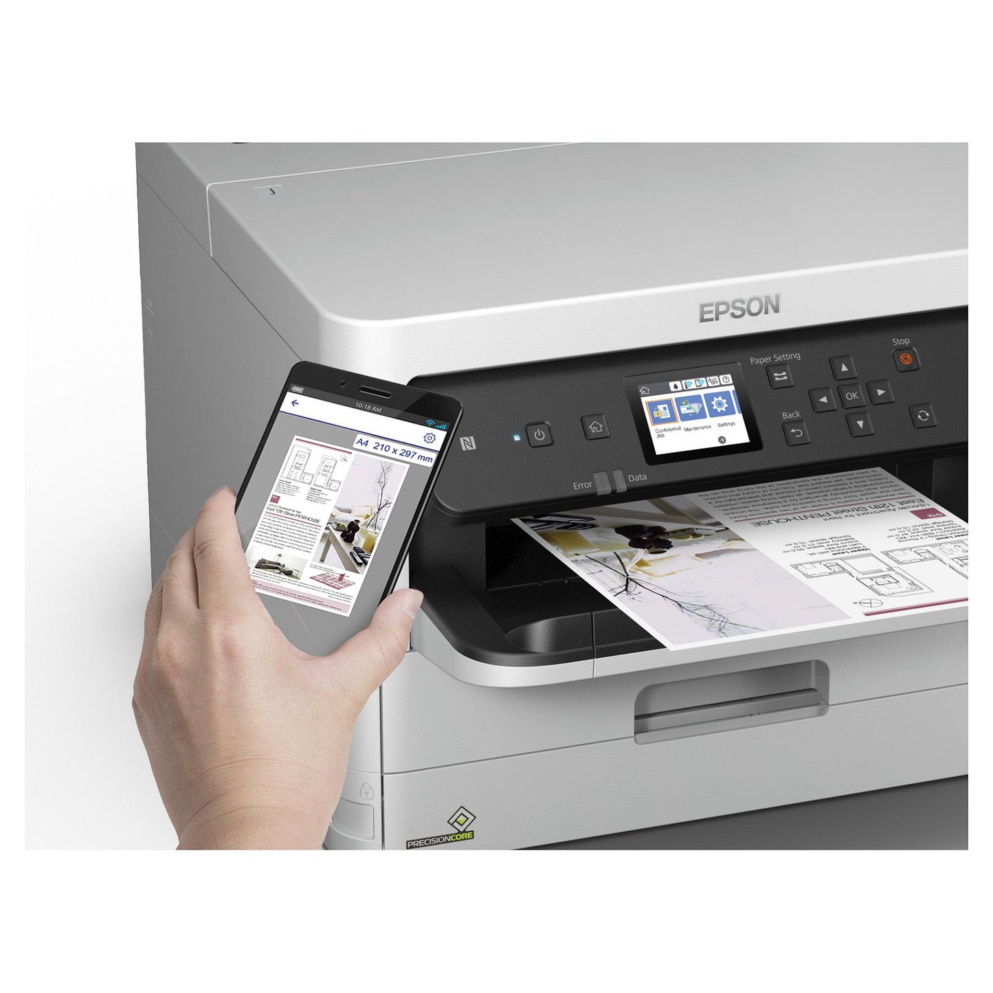 Epson Tinte WorkForce WF-C529R/C579R XXL C13T01D100 Schwarz bis zu 50.000 Seiten