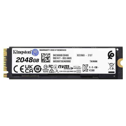 M.2 2TB Kingston KC3000 NVMe PCIe 4.0 x 4
