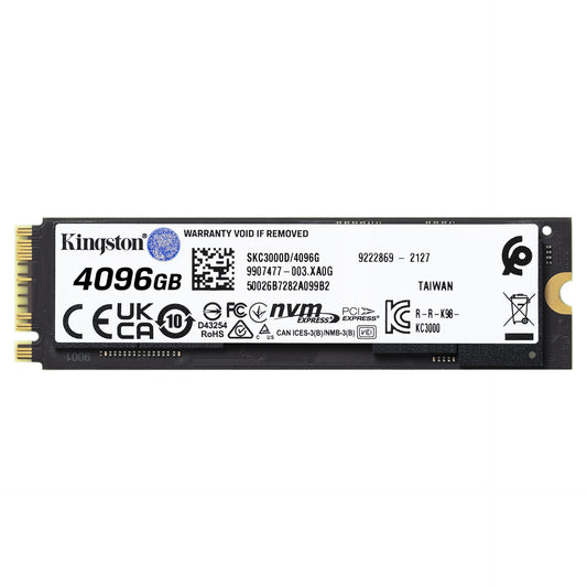 M.2 4TB Kingston KC3000 NVMe PCIe 4.0 x 4