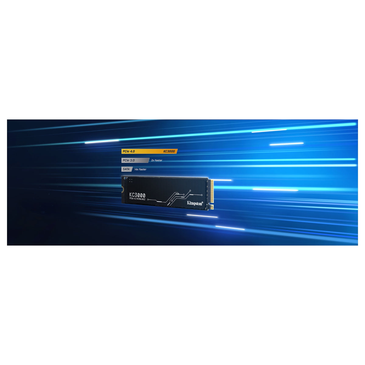 M.2 512GB Kingston KC3000 NVMe PCIe 4.0 x 4
