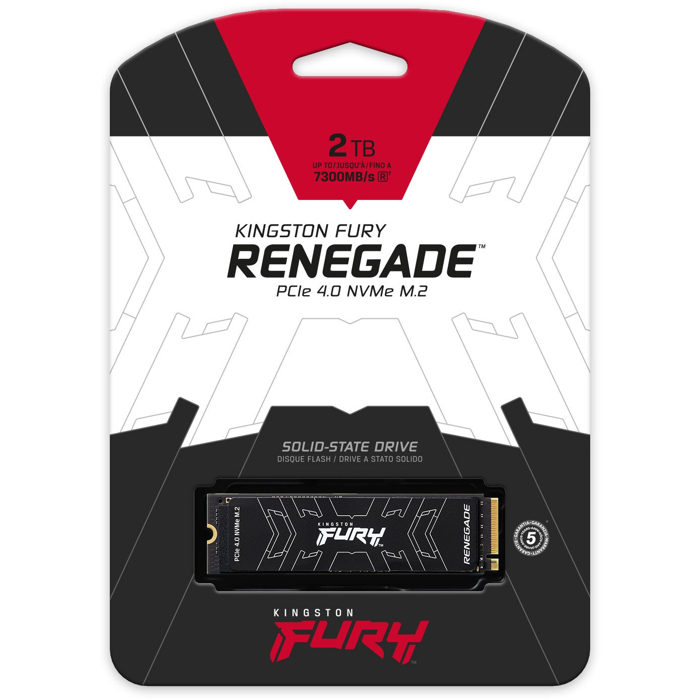 M.2 2 TB Kingston FURY NVMe PCIe 4.0 x 4
