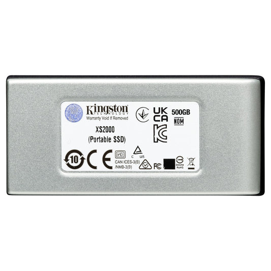 2TB Kingston XS2000 USB 3.2 Gen2 Grau