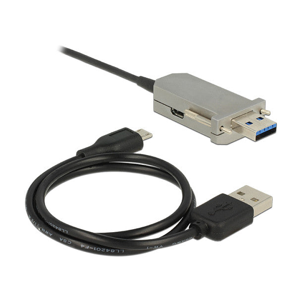 DeLock Aktives Optisches Kabel USB 3.0-A Stecker > USB 3.0-A Buchse 20 m