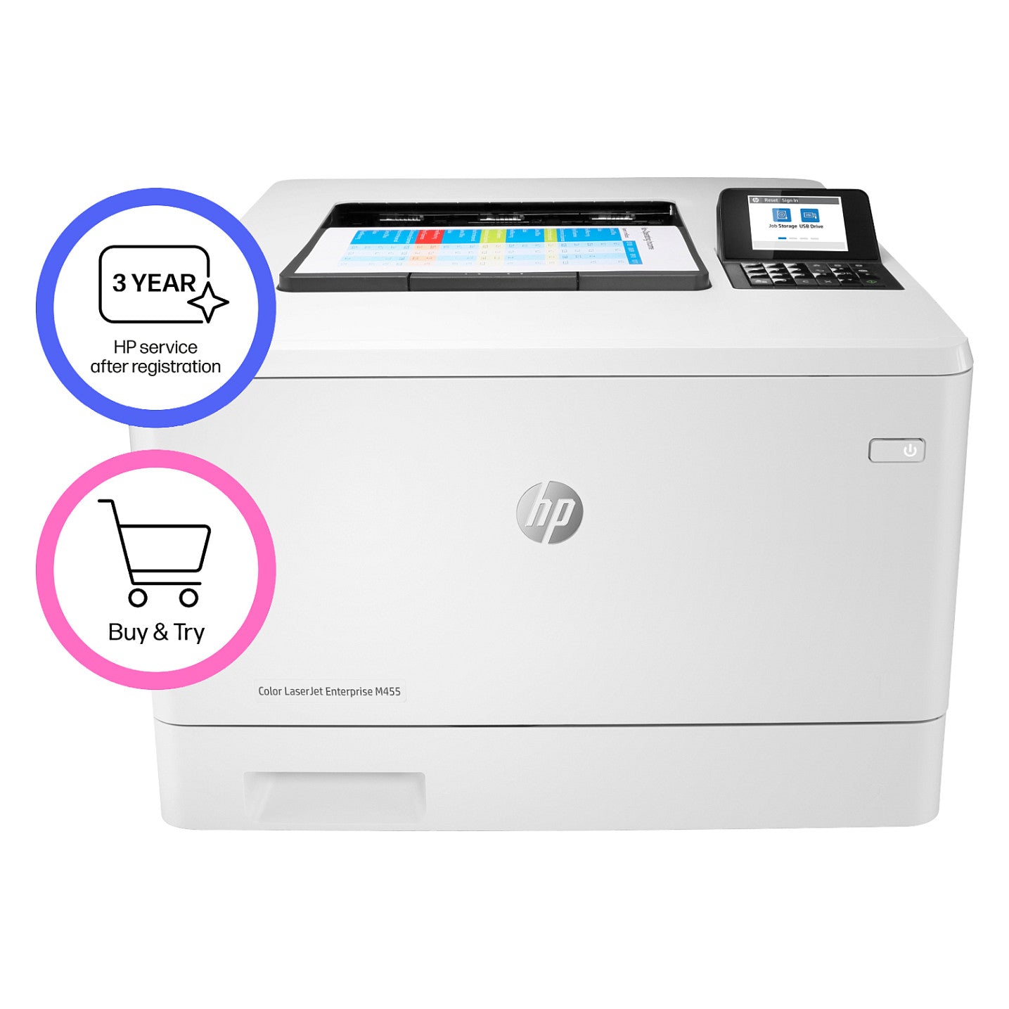 FL HP Color LaserJet Enterprise M455dn A4/LAN/Duplex