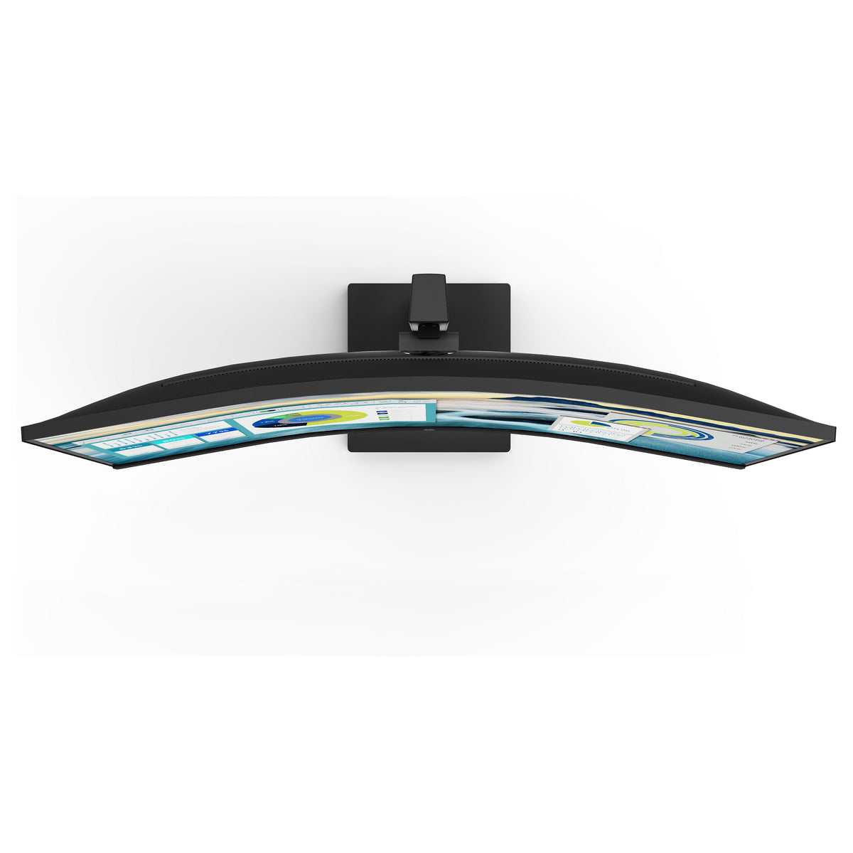86.36cm/34'' (3440x1440) HP P34hc G4 Curved 21:9 5ms 60Hz HDMI DisplayPort USB-C VESA Speaker WQHD Black
