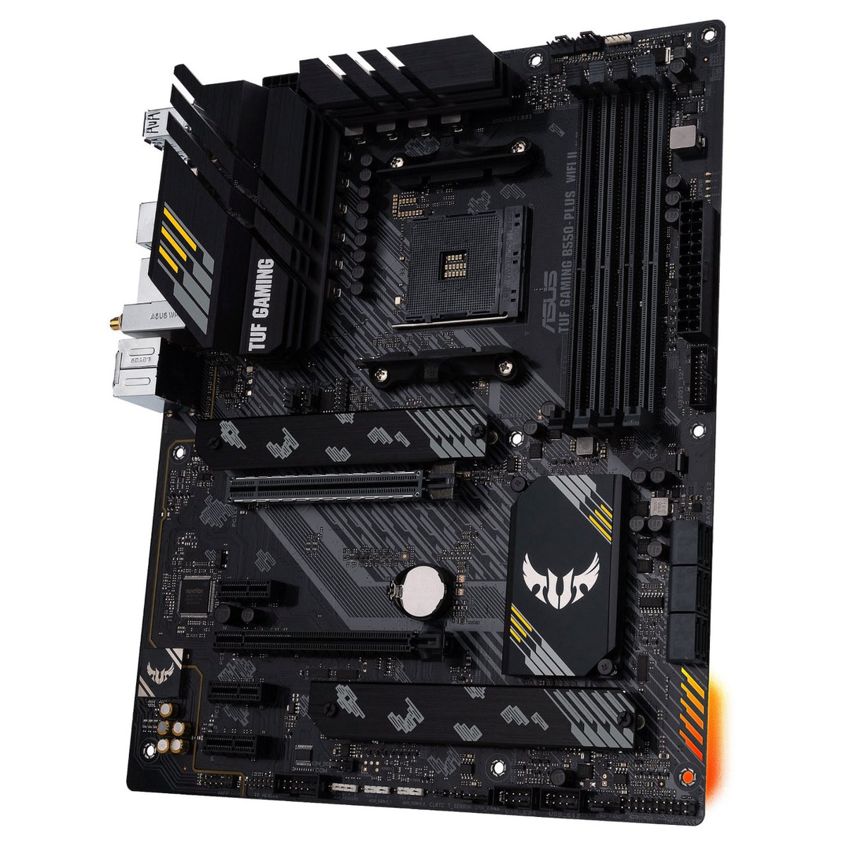 MB ASUS TUF GAMING B550-PLUS(WI-FI II) (AMD.AM4.DDR4.ATX)