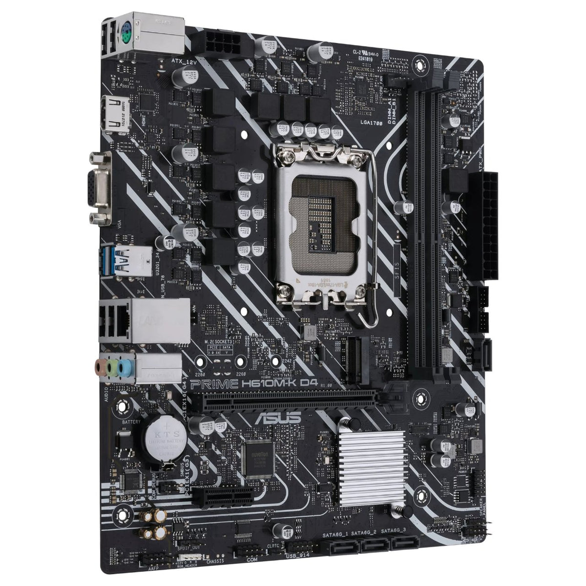 1700 ASUS PRIME H610M-K DDR4