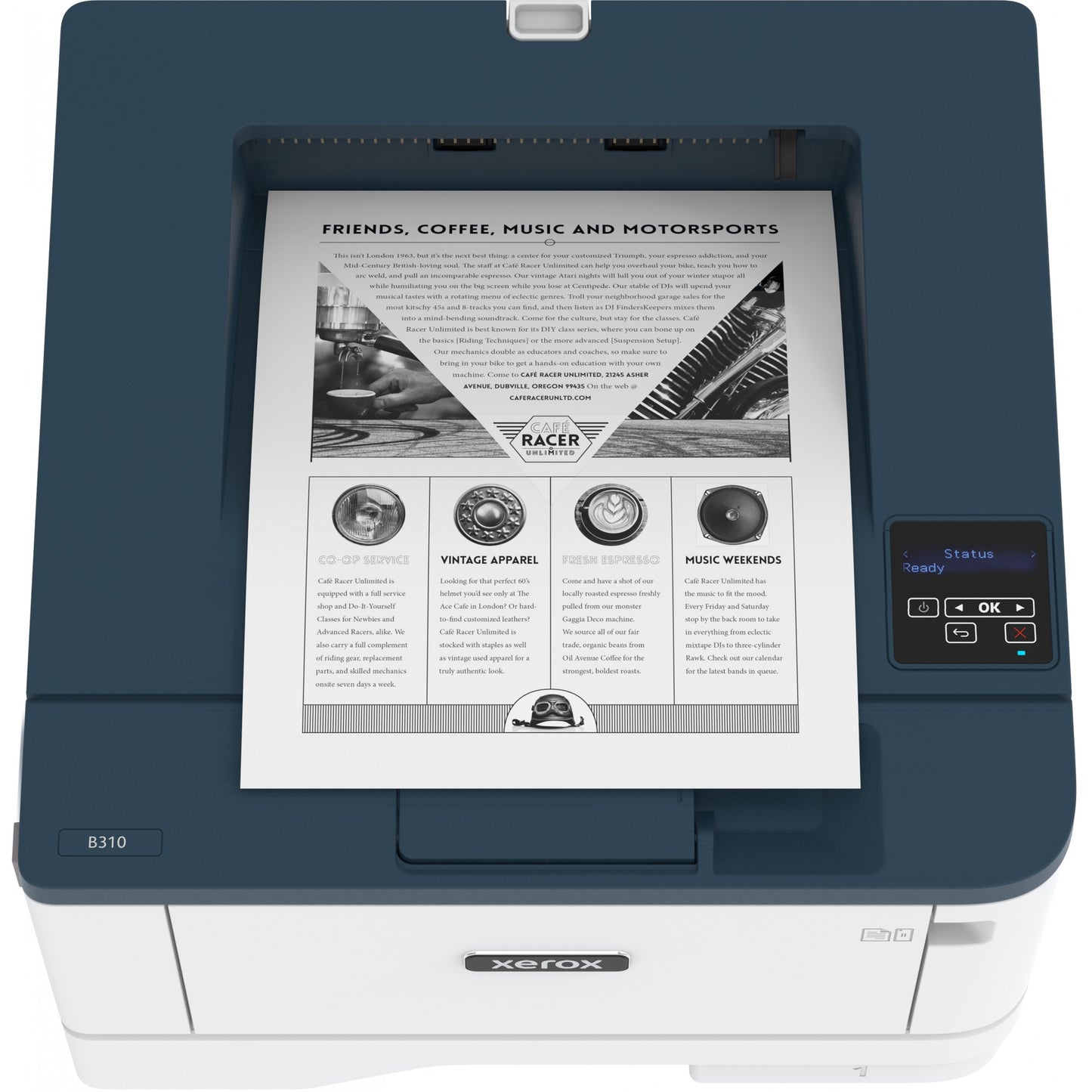L Xerox B310 A4/LAN/WLAN/40S./Min. Laserdrucker monochrome