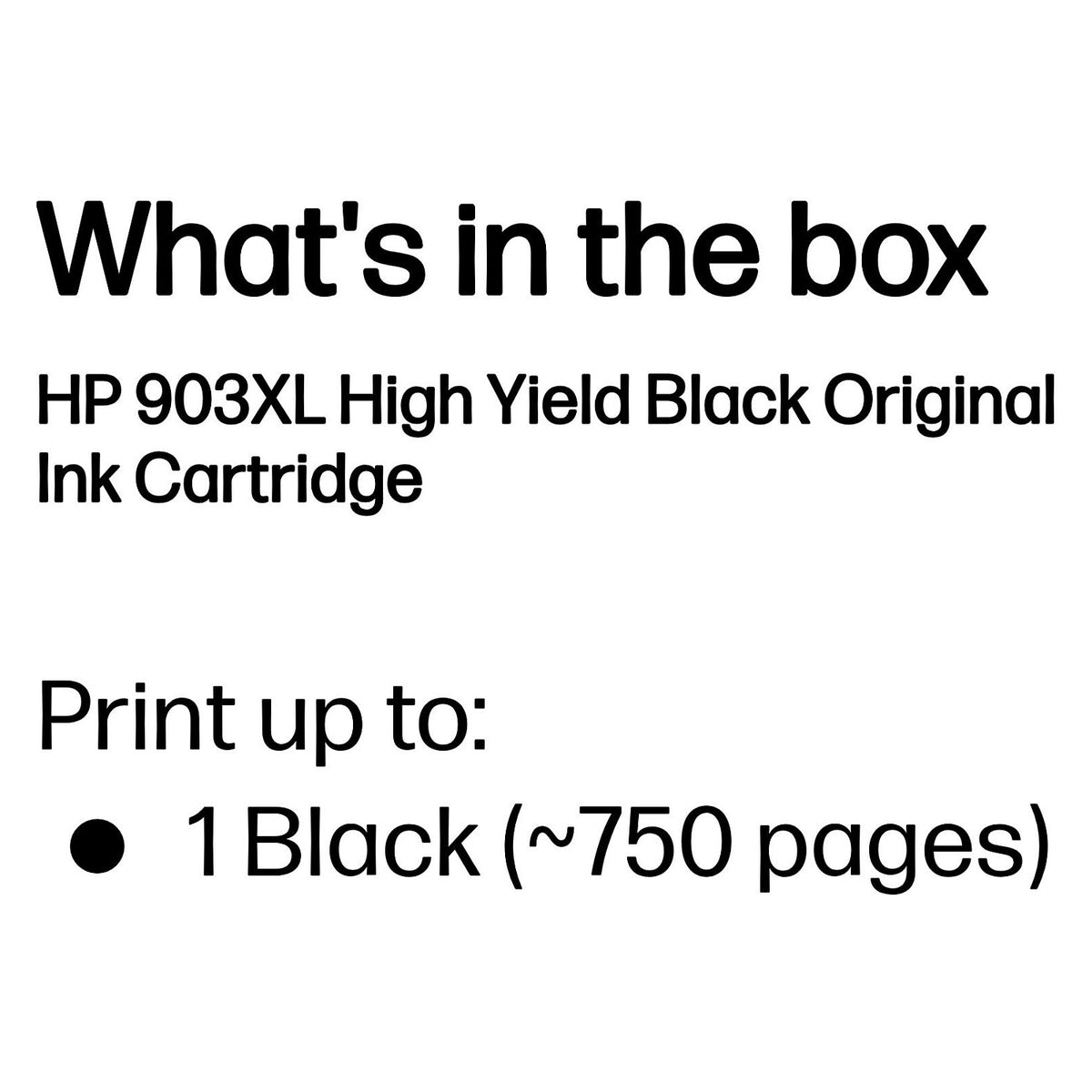 HP Tinte 903XL T6M15AE Schwarz