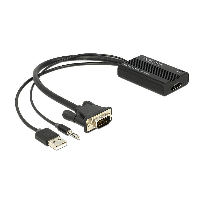 VGA zu HDMI Adapter mit Audio