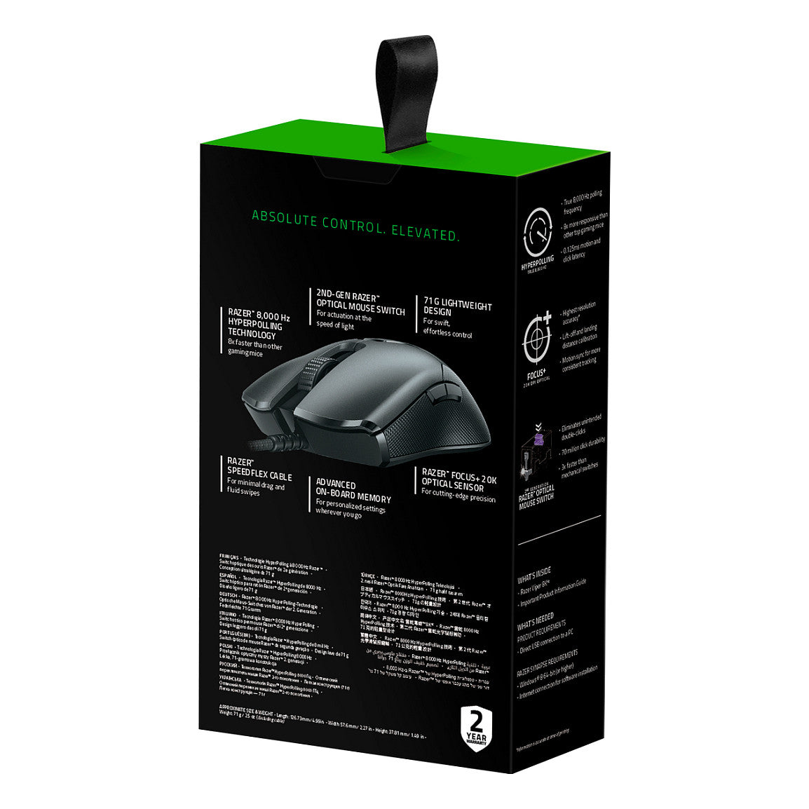 Razer Viper 8KHz - beidhändig