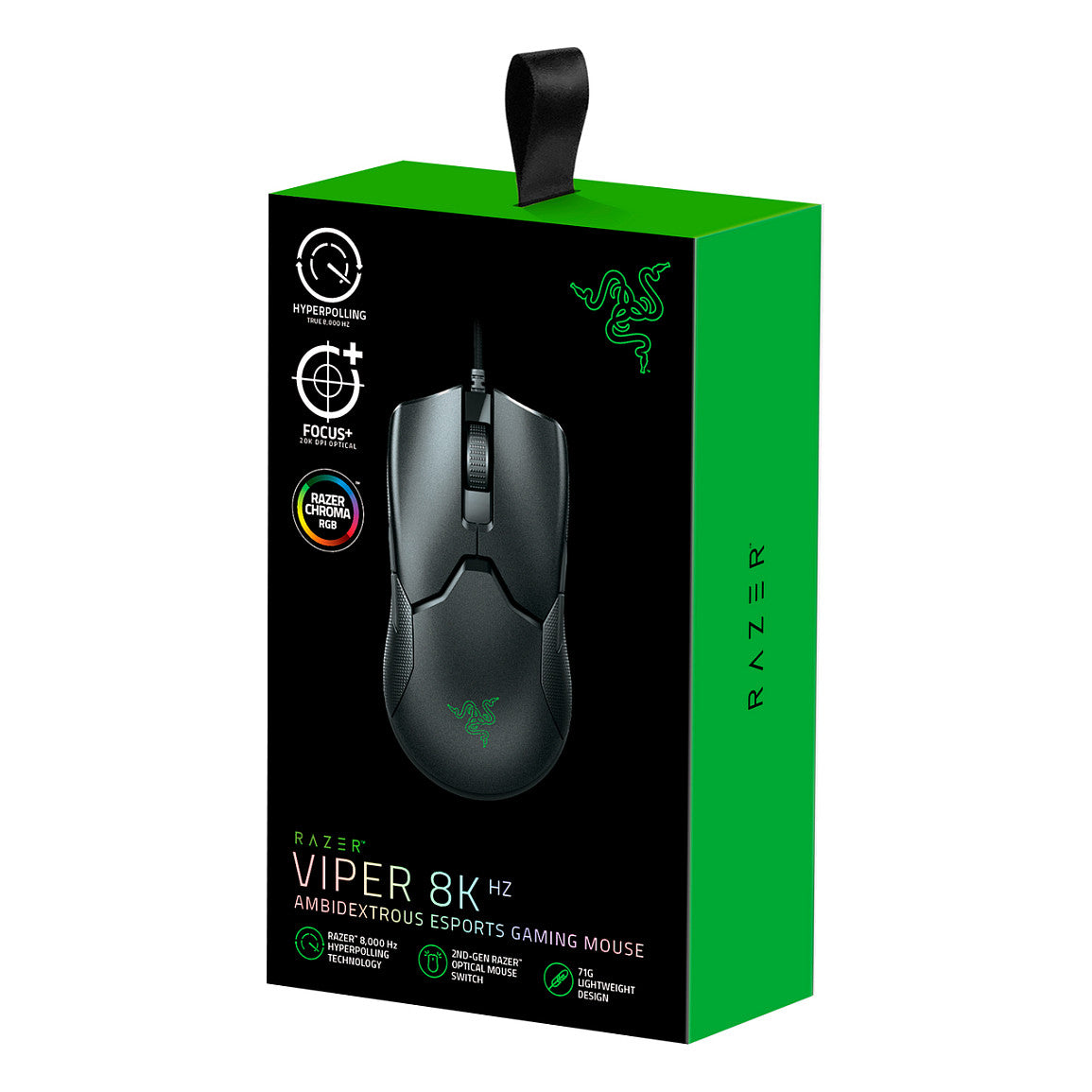 Razer Viper 8KHz - beidhändig
