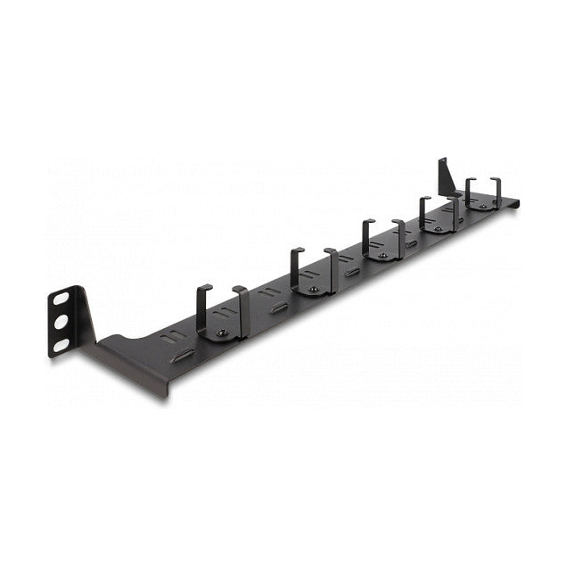 19" LWL Rangierpanel 1 HE schwarz