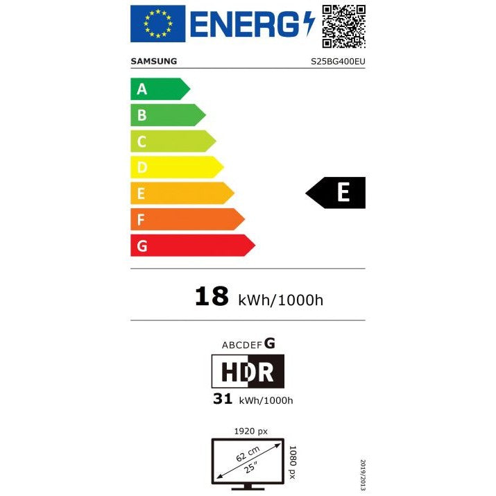 62 cm/25 Zoll (1920 x 1080) Samsung Odyssey G4 S25BG400EU 16:9 FHD IPS 1 ms 240 Hz DP HDMI Pivot Schwarz
