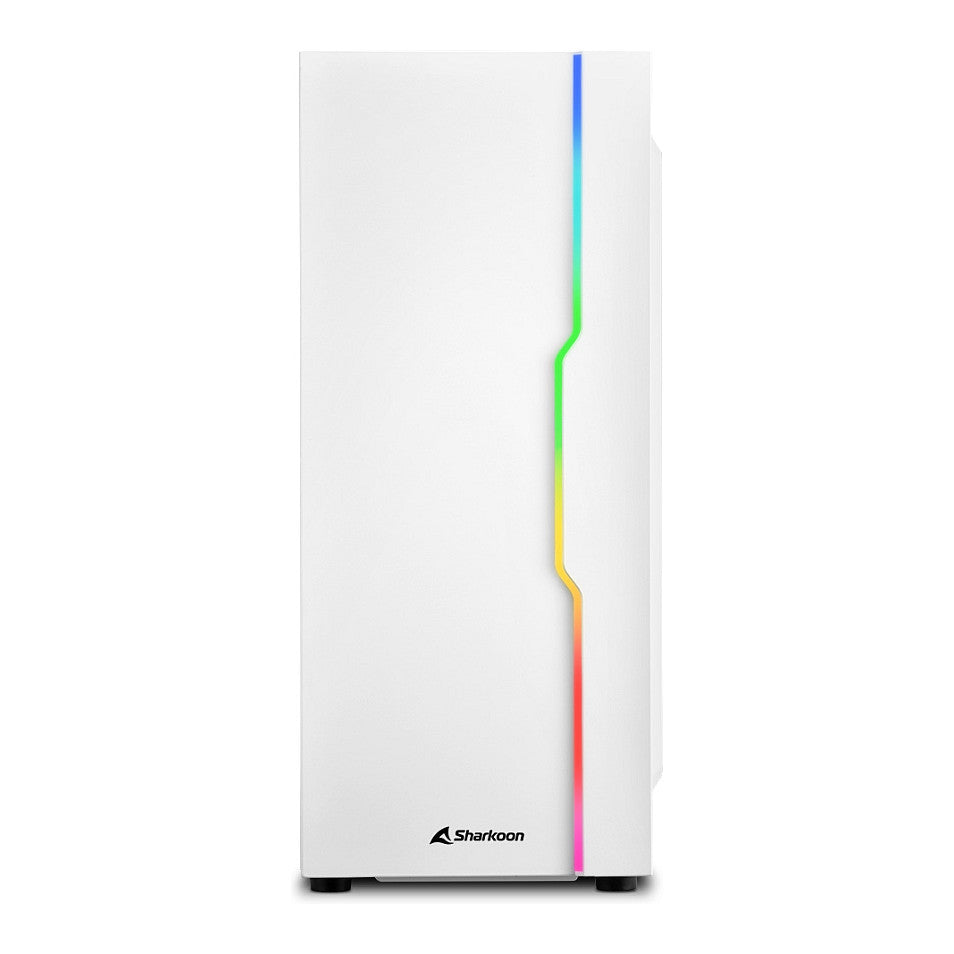 Midi Sharkoon RGB Slider white