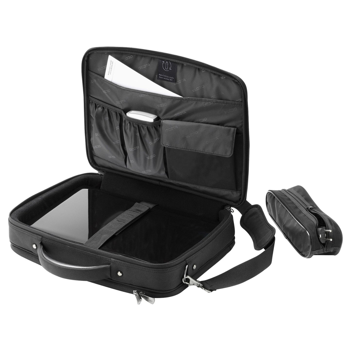 Dicota Laptop Tasche Eco Multi bis 39,6 cm 15.6" Schwarz