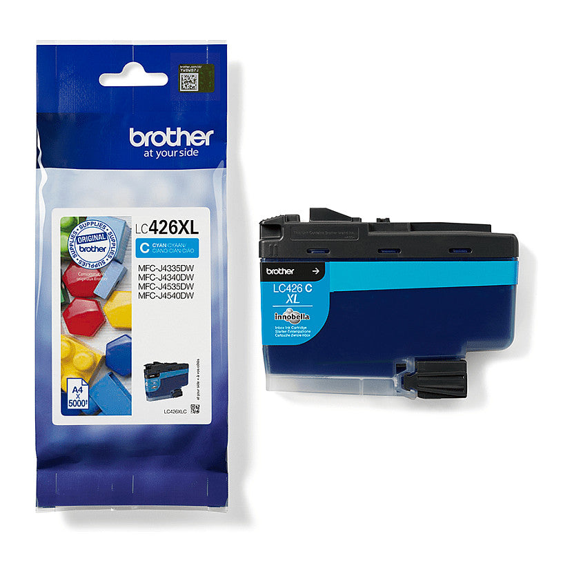 Brother Tinte LC-426XLC Cyan bis zu 5.000 Seiten ISO/IEC 24711