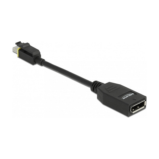 DELOCK Mini DisplayPort 1.4 zu DisplayPort Adapter mit Einrastfunktion 8K 60 Hz