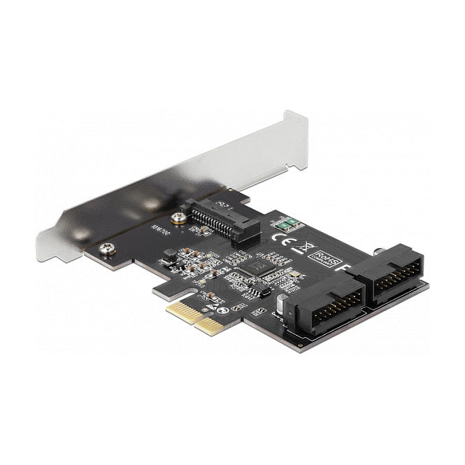 PCI Express x1 Karte zu 2 x intern USB 5 Gbps Pfostenstecker