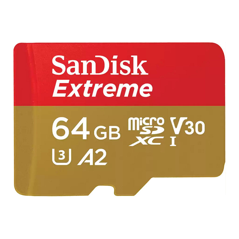 CARD 64GB Sandisk Extreme Microsdxc 170MB/s +Adpater
