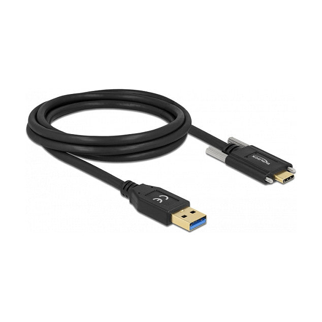 USB-C 3 .2 (ST-ST) 2m DeLock black