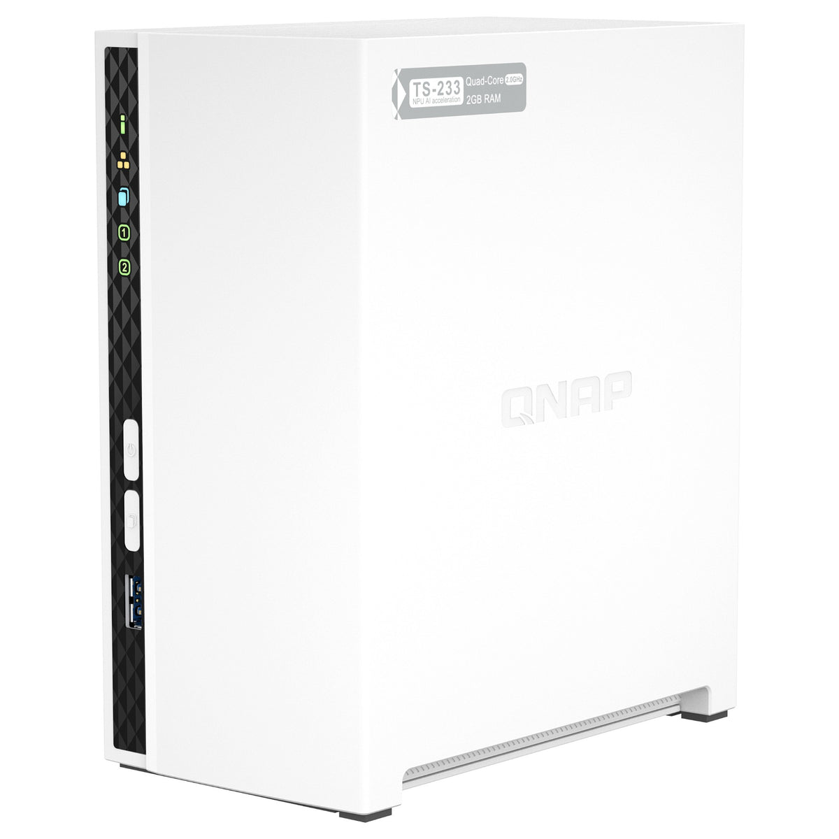 2-Bay QNAP TS-233 - 2G 2.0GHz Quad Core