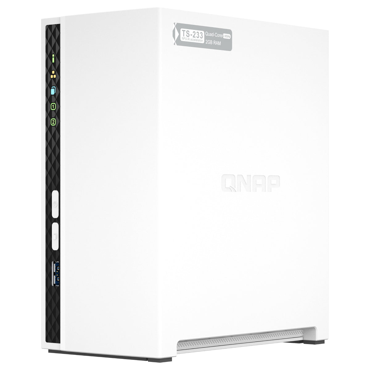 2-Bay QNAP TS-233 - 2G 2.0GHz Quad Core