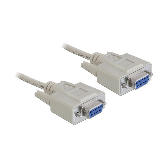 RS-232 Kabel Seriell D-Sub 9 Buchse zu Buchse 1,8 m Nullmodem