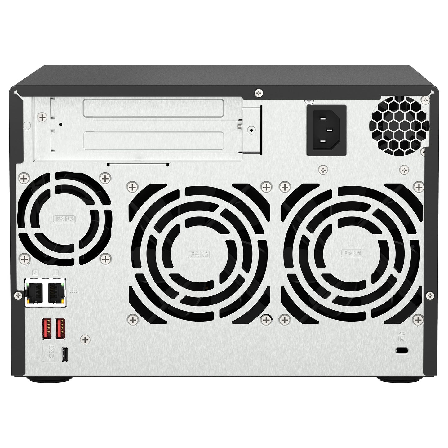 QNAP TS-673A NAS-Server 6Schächte AMD Ryzen Embedded V1500B 2.2 GHz SATA 6Gb/s