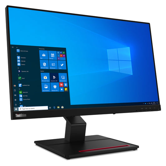 60,5cm/23,8" (1920x1080) Lenovo ThinkVision T24t-20 16:9 FHD IPS 4ms 60Hz HDMI DisplayPort USB-C USB Touch