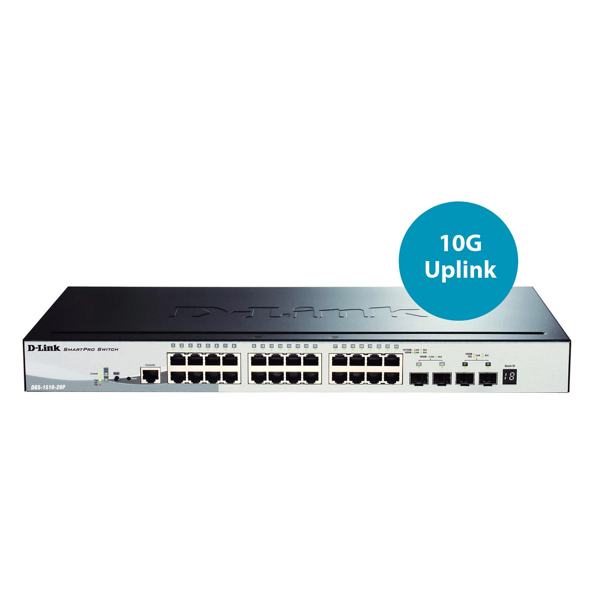 28P D-Link DGS-1510-28P/E PoE M Gigabit Stack