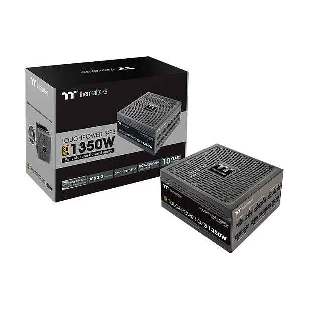 1350W ATX3.0 Thermaltake Tt Toughpower GF3 PCIe Gen 5.0 Ready 80+ Gold