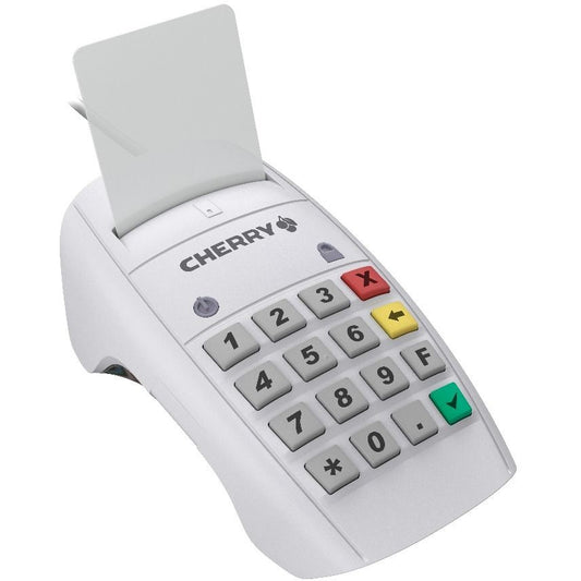 Cherry Advanced Performance Line SmartTerminal ST-2100UG- Tastatur - 16 Tasten - Weiß