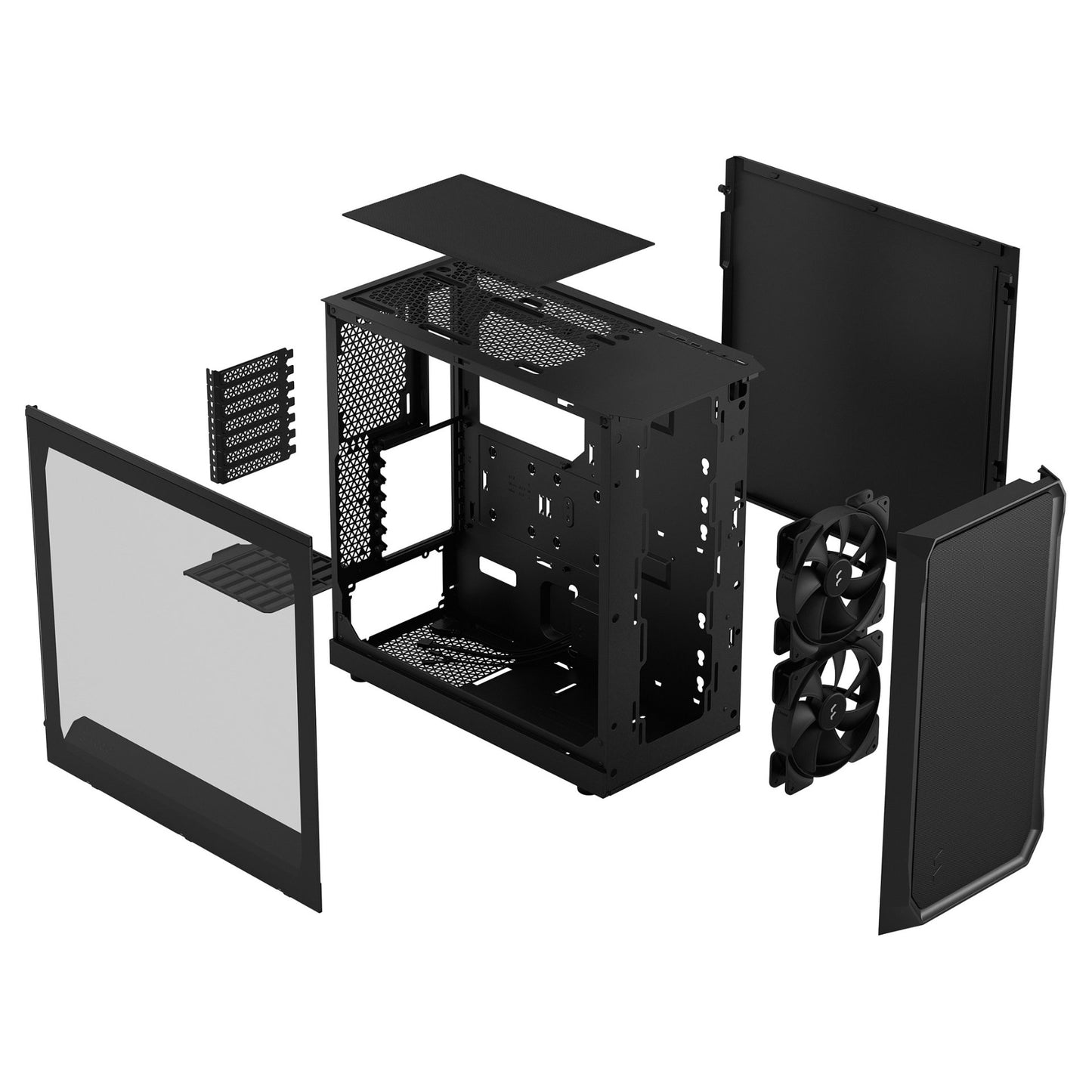 Midi Fractal Design Focus 2 Black Window