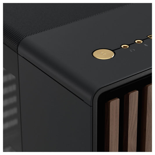 Midi Fractal Design North Charcoal Black Window Clear